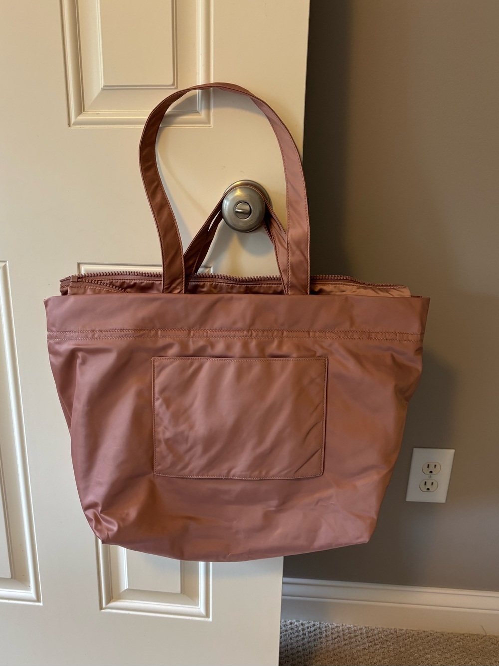 Madewell MWL (Re)sourced Tote Bag in Pink or Rose Gold - Picture 2 of 8